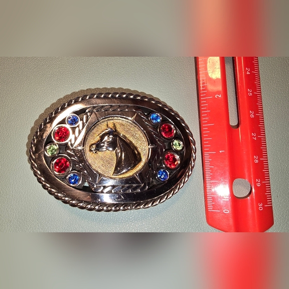 New and handmade Western belt buckle - Picture 5 of 6